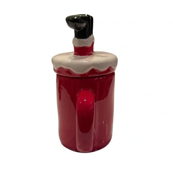 Rae Dunn HO HO HO Coffee Mug - allside red - ceramic
Upside Down Santa NEW - Picture 4 of 15